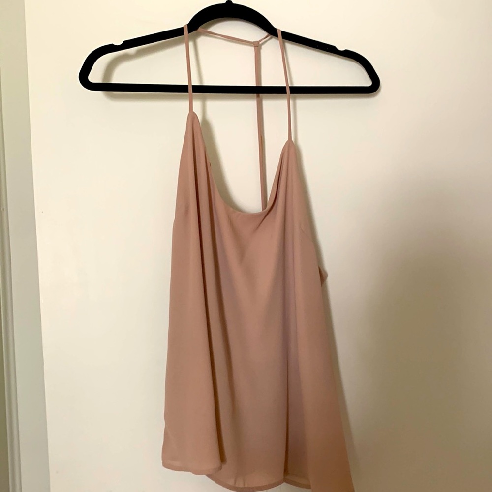 Nude colored camisole